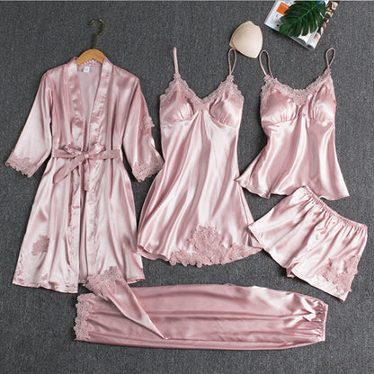Anke | Elegantes Spitzen-Pyjama-Set für Damen