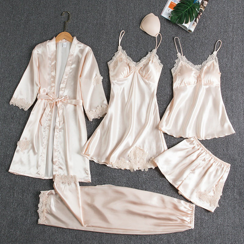 Anke | Elegantes Spitzen-Pyjama-Set für Damen