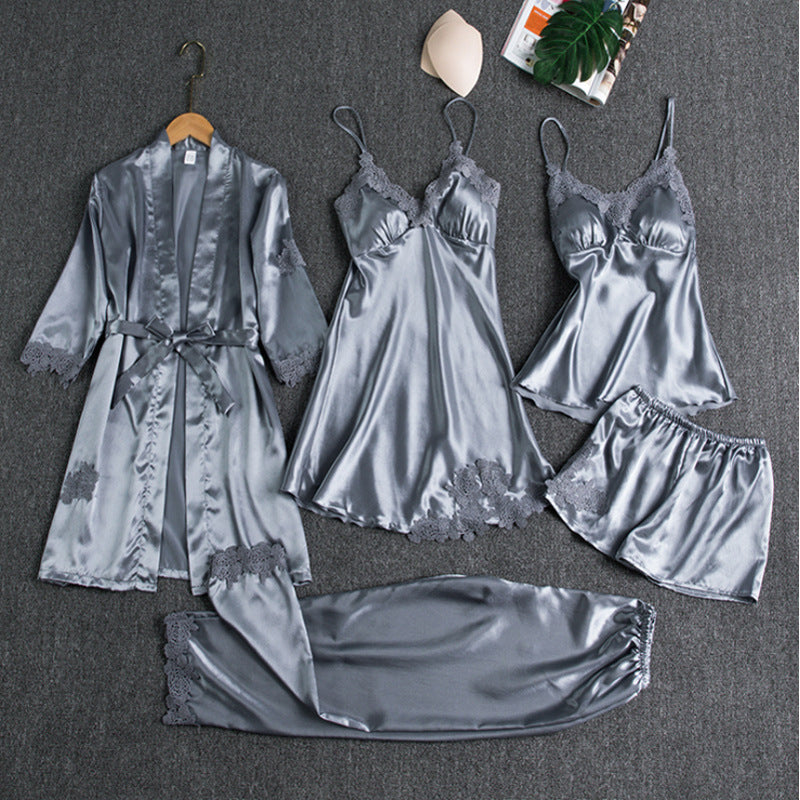 Anke | Elegantes Spitzen-Pyjama-Set für Damen