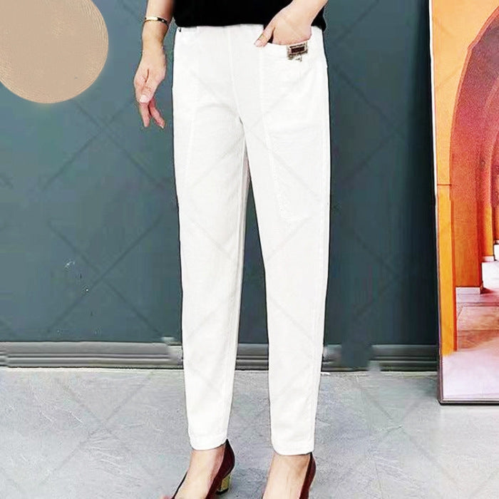Juliane | Stilvolle und atmungsaktive Baumwollhose
