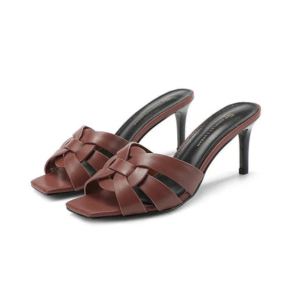 Luise | Elegante Damen-Mules mit Schleifenakzent