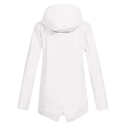 Julia | Stilvolle und bequeme lange Regenjacke