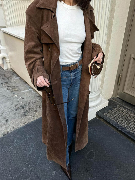 Farnza | Eleganter und bequemer, luxuriöser Trenchcoat