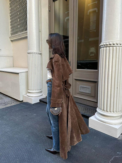Farnza | Eleganter und bequemer, luxuriöser Trenchcoat