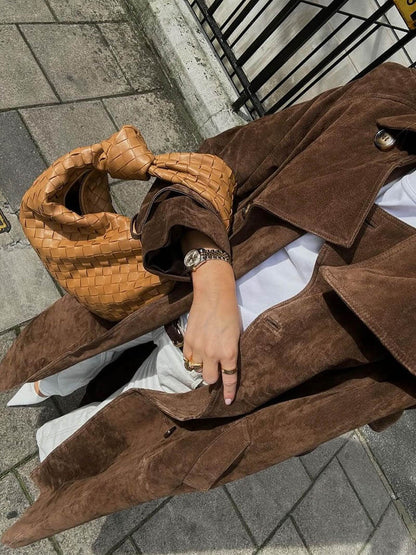 Farnza | Eleganter und bequemer, luxuriöser Trenchcoat