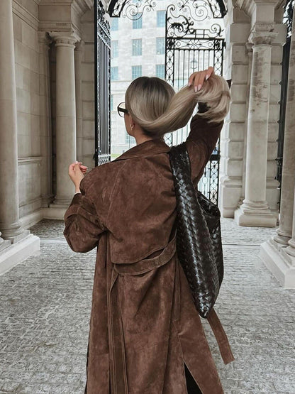 Farnza | Eleganter und bequemer, luxuriöser Trenchcoat