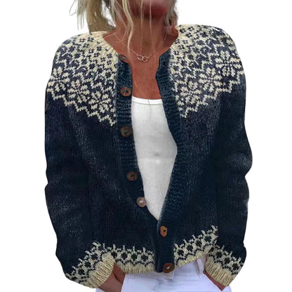 Anke | Grobstrick-Strickjacke mit Taschen