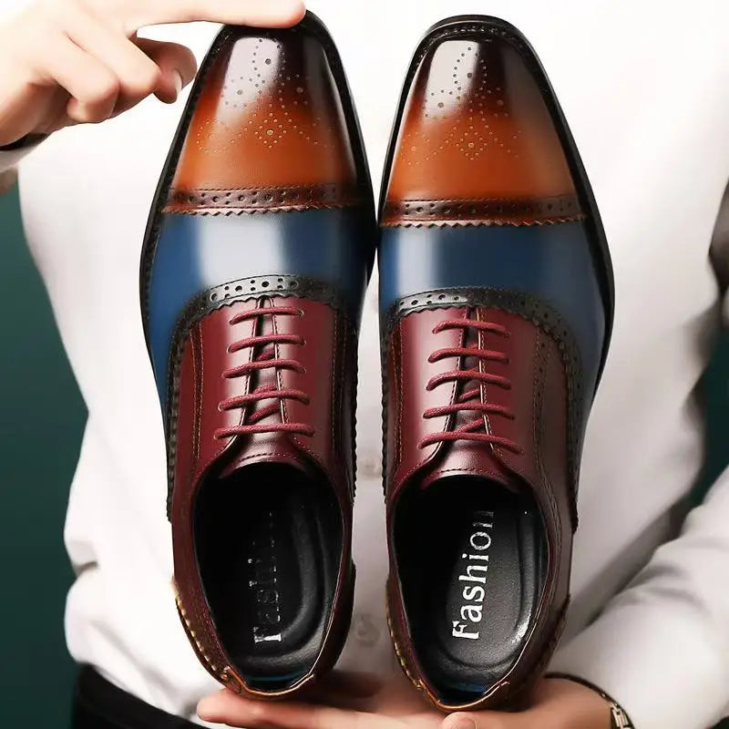 Jürgen | Elegante Oxford-Schuhe aus Leder für besondere Anlässe