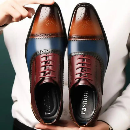 Jürgen | Elegante Oxford-Schuhe aus Leder für besondere Anlässe