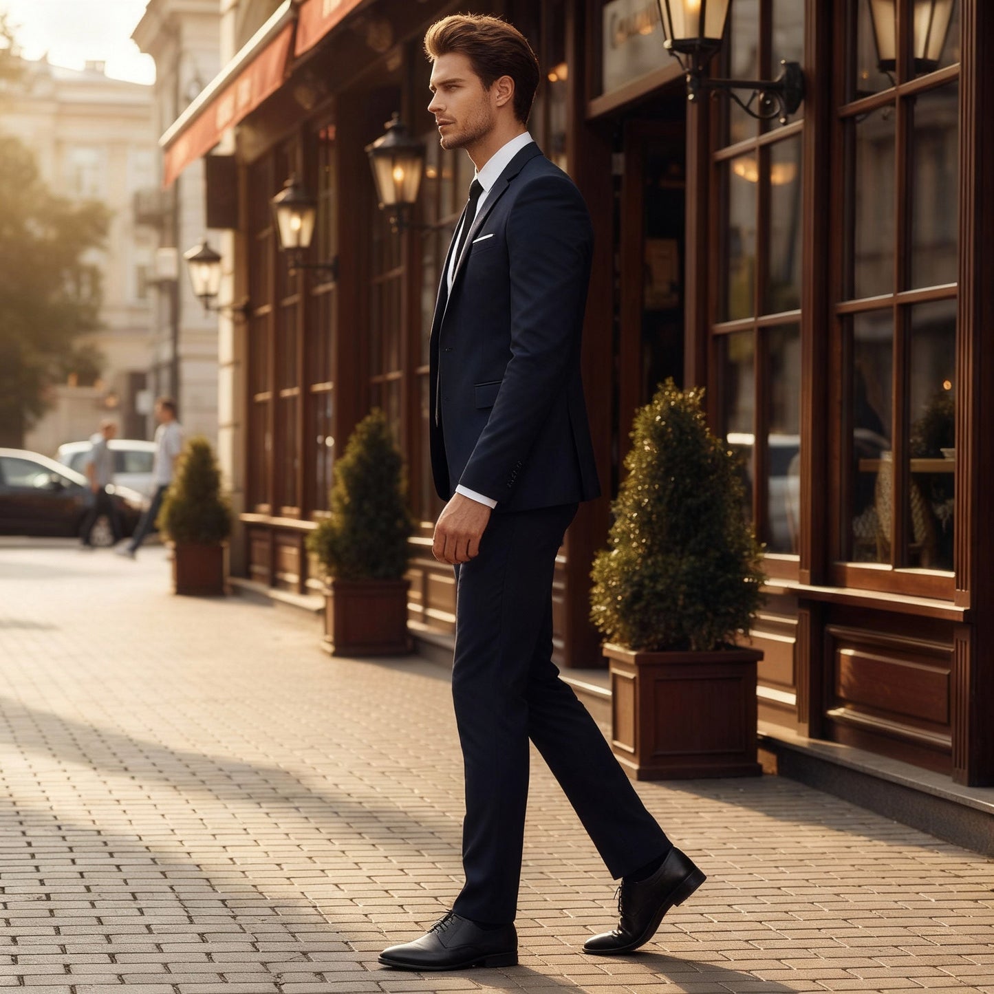 Luca | Eleganter Slim-Fit Herrenanzug Set