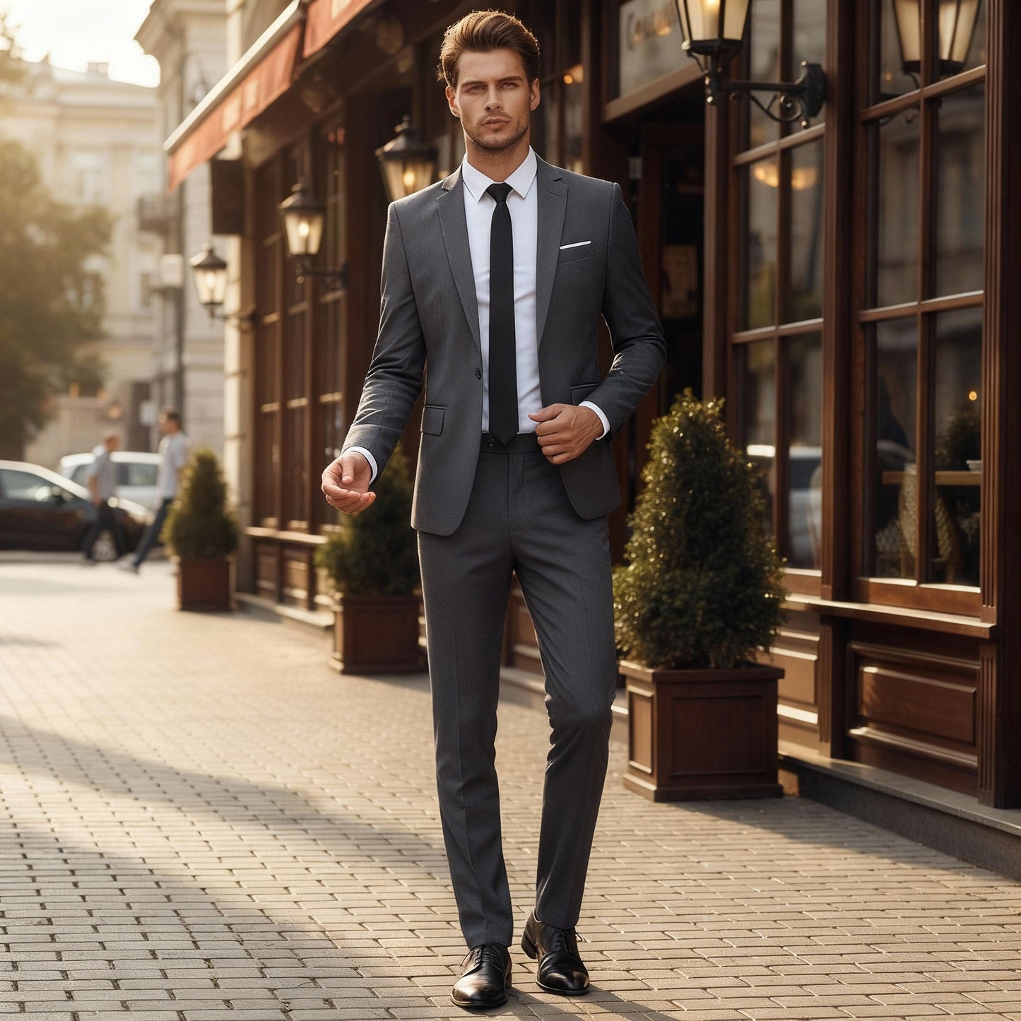 Luca | Eleganter Slim-Fit Herrenanzug Set