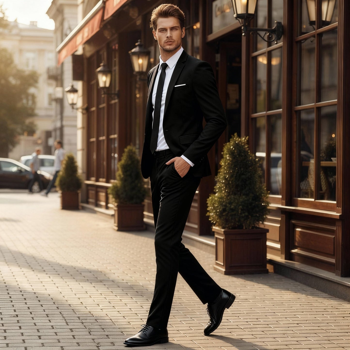 Luca | Eleganter Slim-Fit Herrenanzug Set