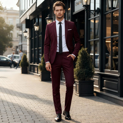 Luca | Eleganter Slim-Fit Herrenanzug Set