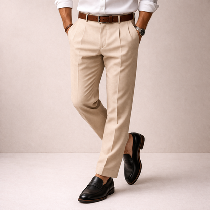 Karl | Elegante und komfortable Nadelstreifenhose für Herren