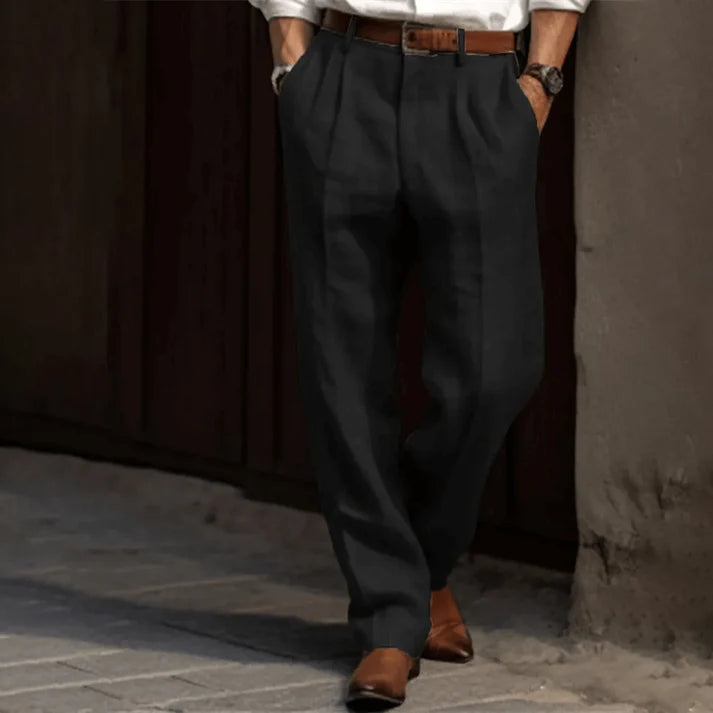 Karl | Elegante und komfortable Nadelstreifenhose für Herren