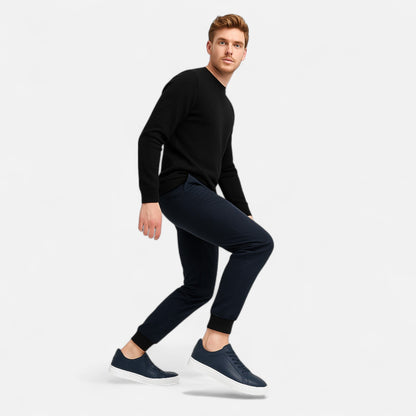 Jonas | Stilvolle und bequeme Leder-Sneaker für Herren