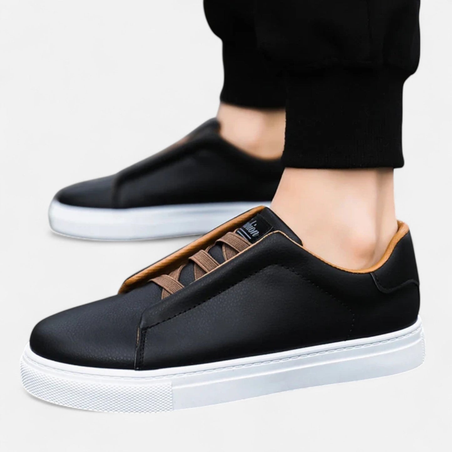 Jonas | Stilvolle und bequeme Leder-Sneaker für Herren
