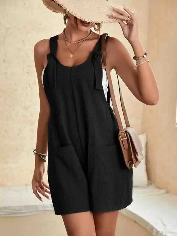 Maja | Leichter Leinen-Sommer-Romper