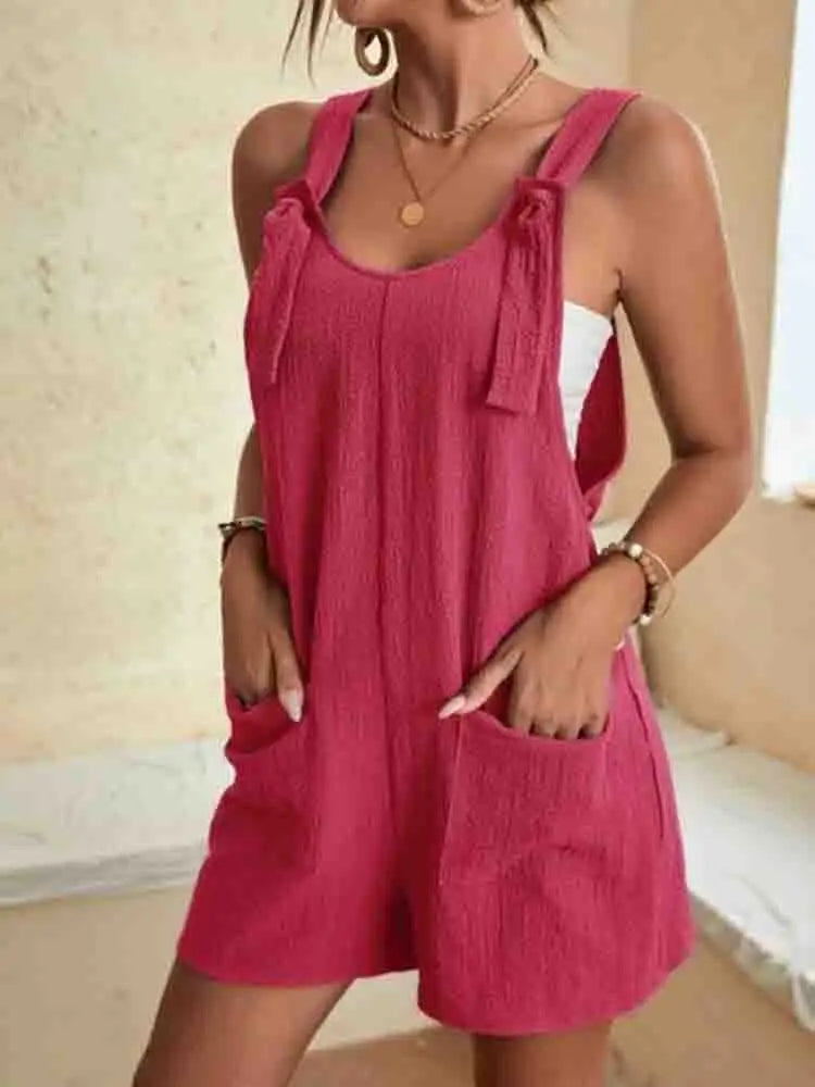 Maja | Leichter Leinen-Sommer-Romper