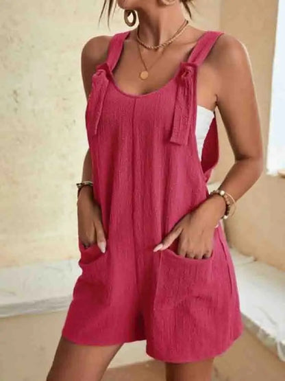 Maja | Leichter Leinen-Sommer-Romper