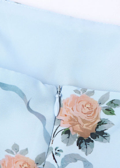 Manuela | Elegantes und stilvolles Midikleid mit Blumenmuster