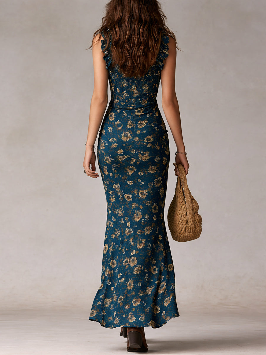 Alora | Luftiges und elegantes Sommer Maxikleid