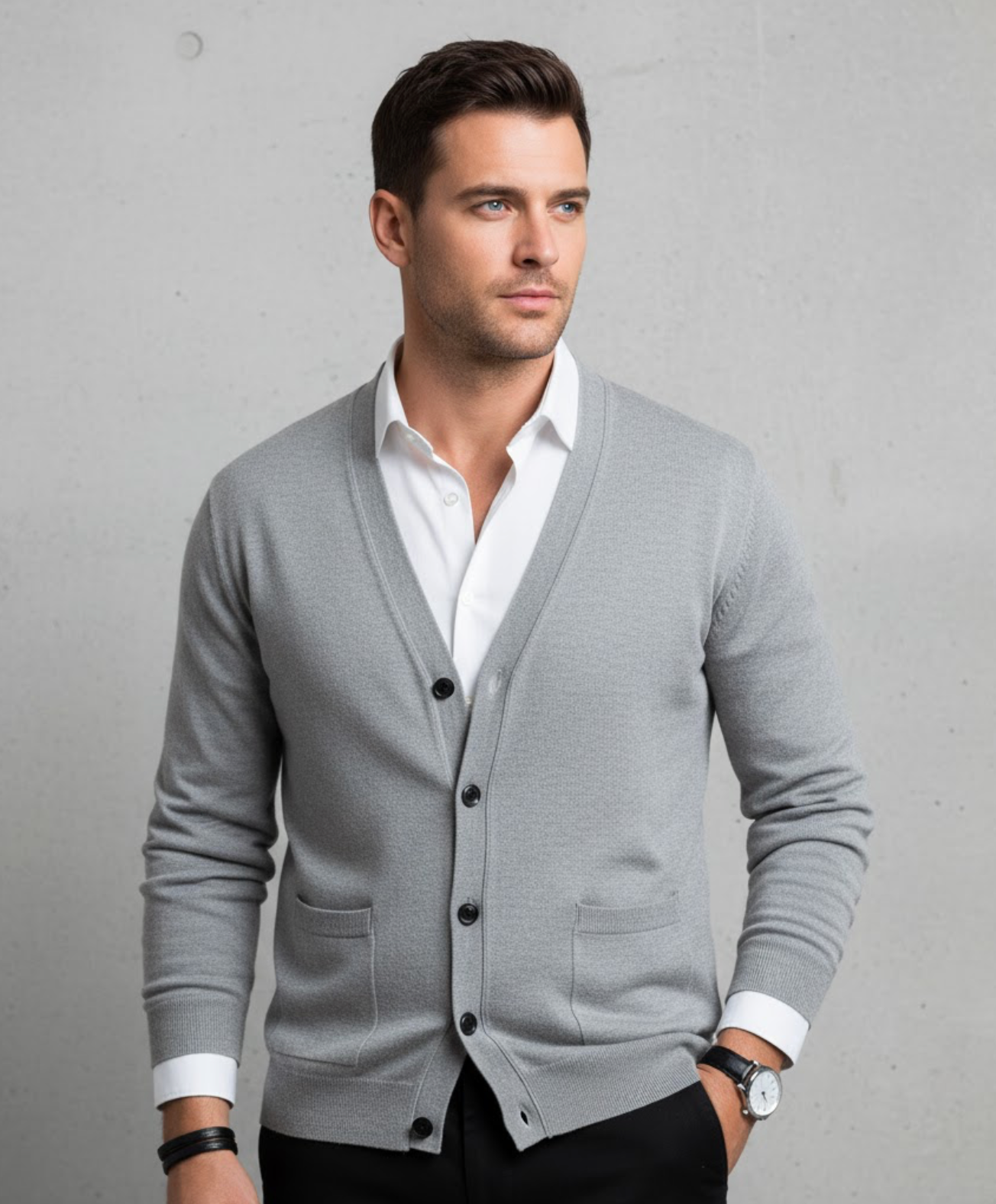 Lukas | Eleganter und vielseitiger Cardigan
