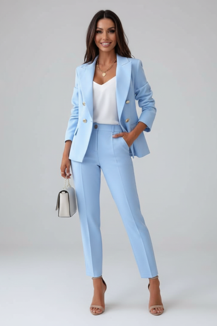 Katharina | Eleganter Zweireiher-Blazer-Anzug