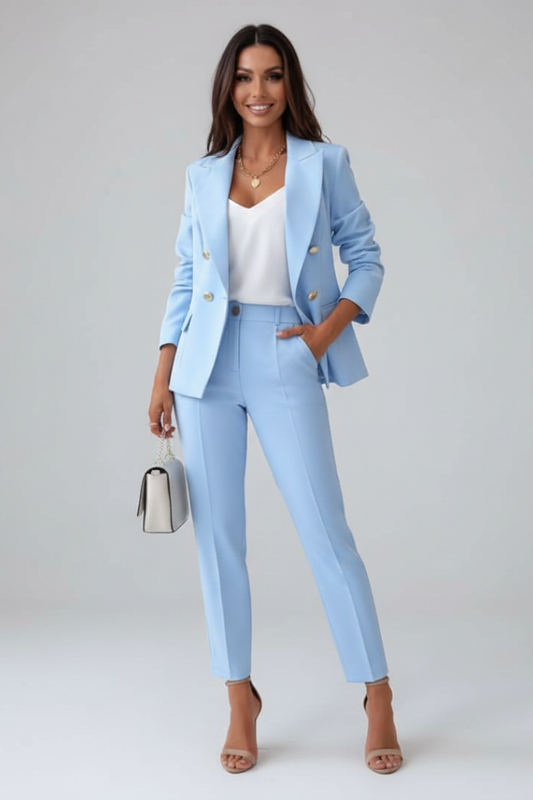 Katharina | Eleganter Zweireiher-Blazer-Anzug