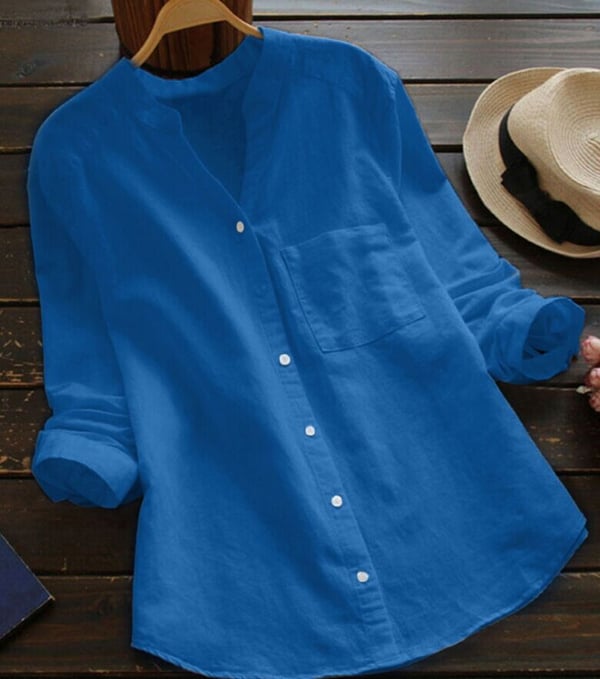 Elisa | Luftige Baumwollbluse mit zeitlosem Stil