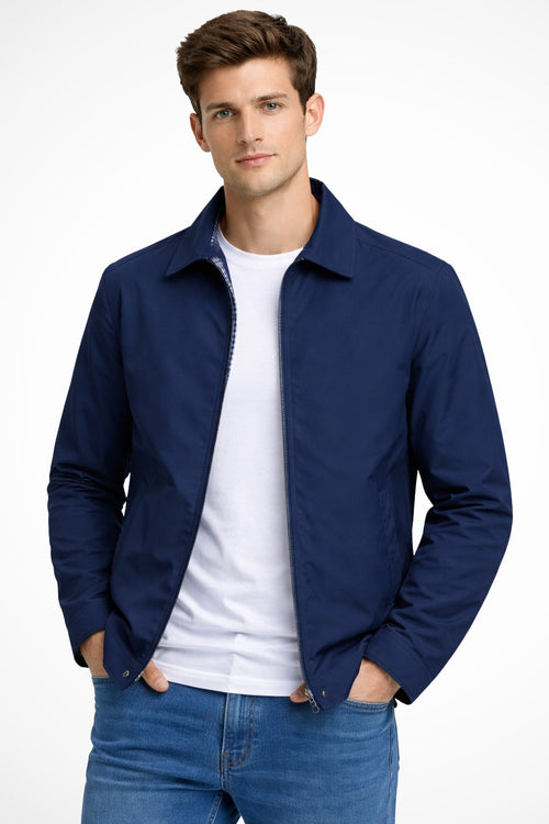 Leon | Klassische Harrington-Jacke für stilvolle Herren