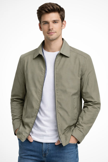 Leon | Klassische Harrington-Jacke für stilvolle Herren
