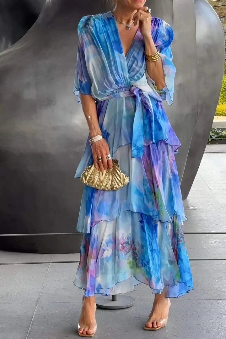 Livia | Elegantes Chiffon-Abendkleid für zeitlose Auftritte