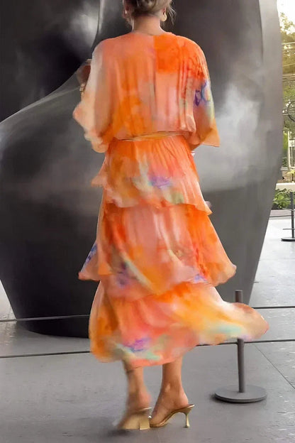 Livia | Elegantes Chiffon-Abendkleid für zeitlose Auftritte