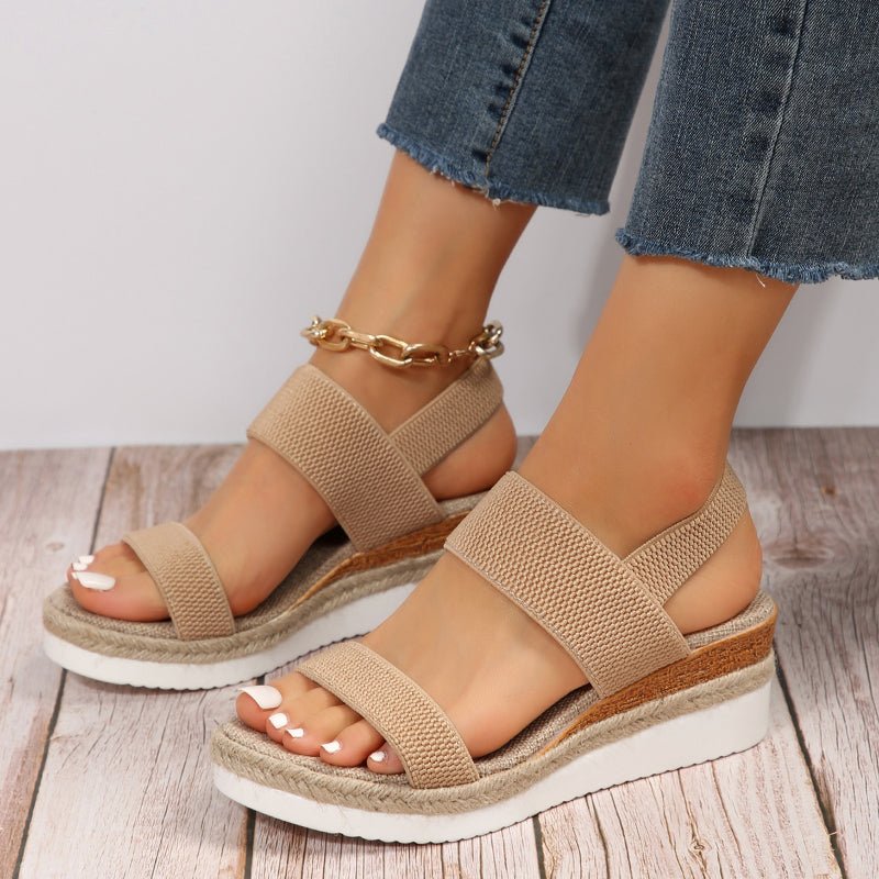 Marlene | Sportliche & Komfortable Plateau-Sandalen