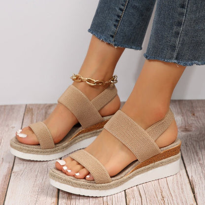 Marlene | Sportliche & Komfortable Plateau-Sandalen