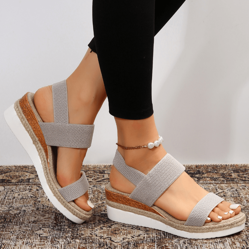 Marlene | Sportliche & Komfortable Plateau-Sandalen