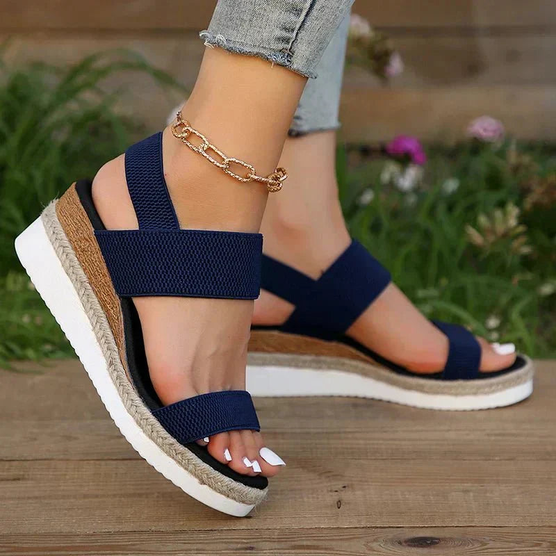 Marlene | Sportliche & Komfortable Plateau-Sandalen