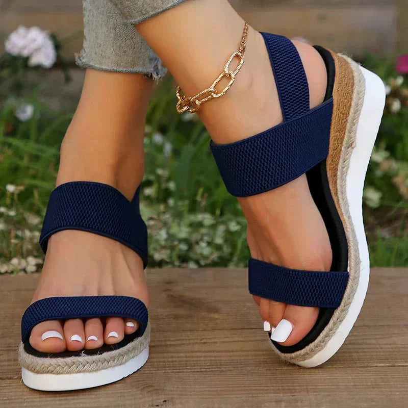 Marlene | Sportliche & Komfortable Plateau-Sandalen