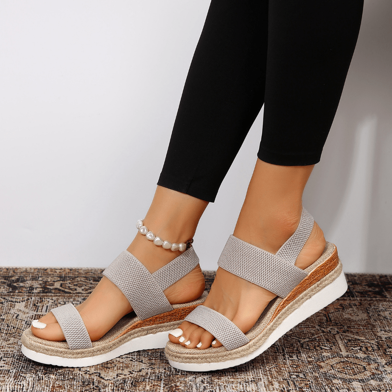 Marlene | Sportliche & Komfortable Plateau-Sandalen