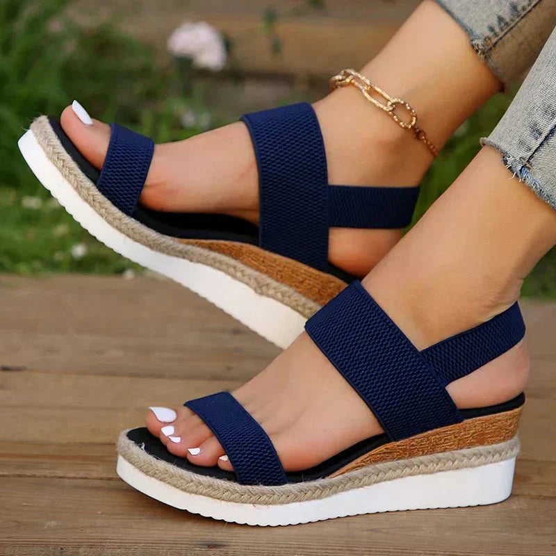 Marlene | Sportliche & Komfortable Plateau-Sandalen