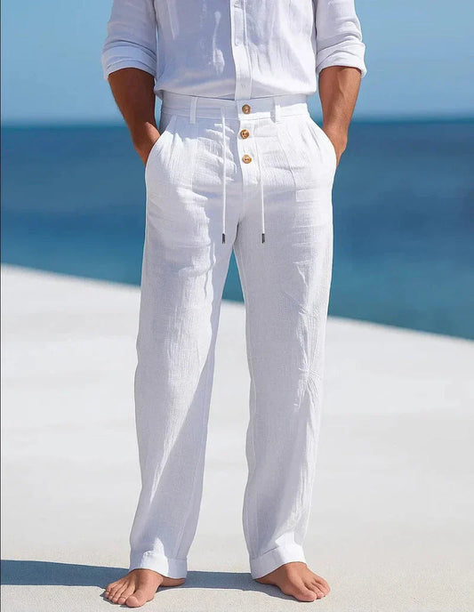 Matteo | Leichte Sommer-Baumwollhose