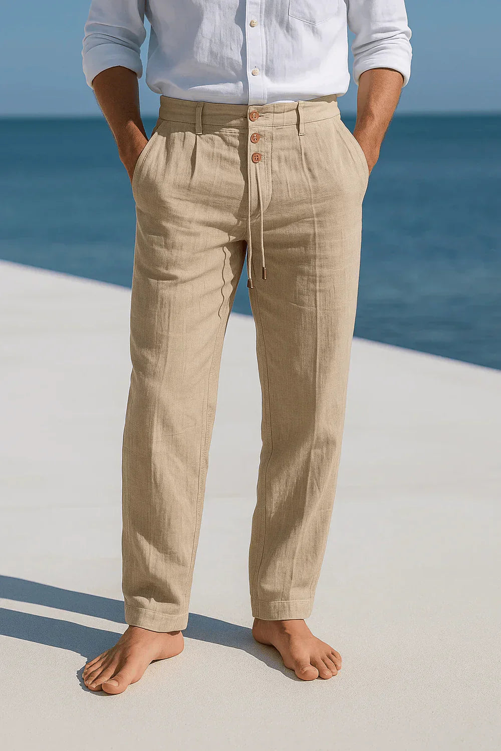 Matteo | Leichte Sommer-Baumwollhose