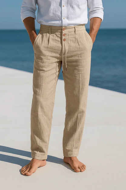 Matteo | Leichte Sommer-Baumwollhose