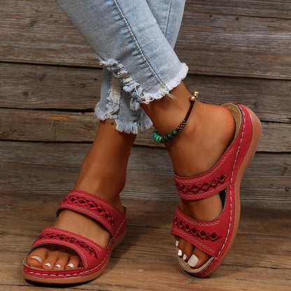 Katrin | Stilvolle Retro-Sandalen mit maximalem Komfort