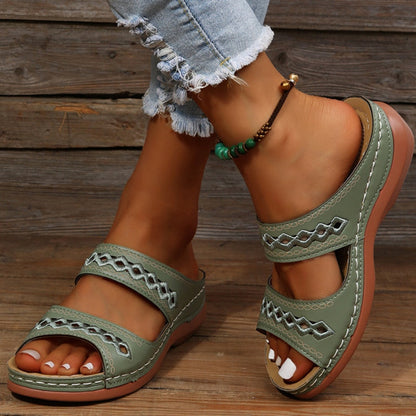 Katrin | Stilvolle Retro-Sandalen mit maximalem Komfort
