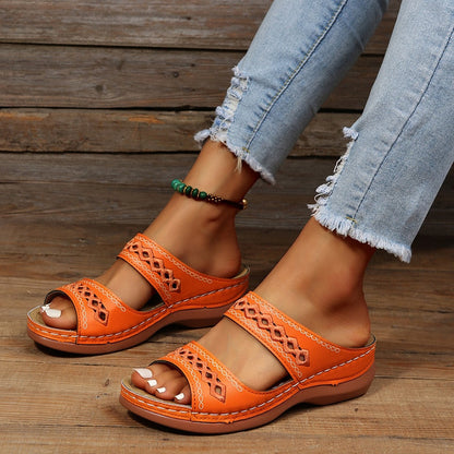 Katrin | Stilvolle Retro-Sandalen mit maximalem Komfort