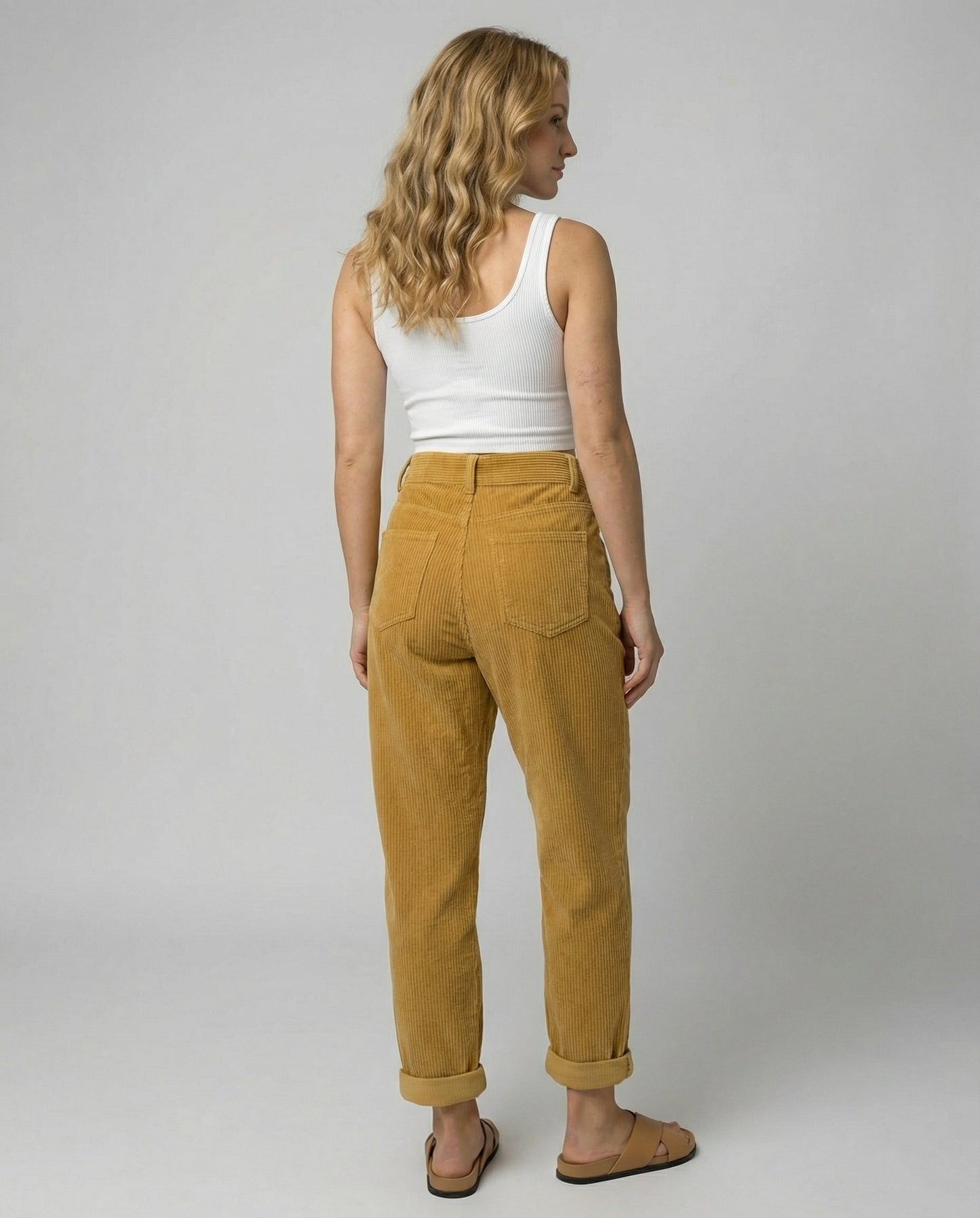 Marlene | Elegante Cordhose mit bequemem Stretchbund