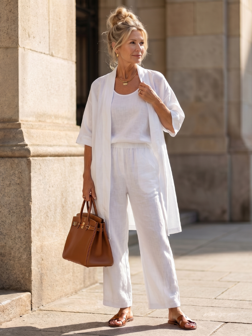 Johanna | Elegantes und bequemes dreiteiliges Set