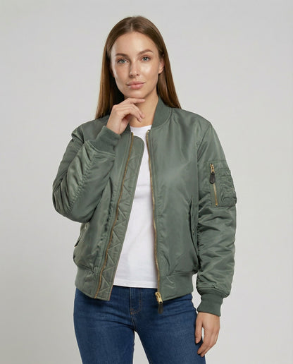 Christin | Moderne und Stilvolle Damen-Bomberjacke